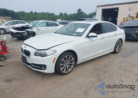 2016 BMW 535I xDrive из США, поврежденный, VIN WBA5B3C5XGG255875